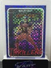 Front of 2025 Panini Rookies & Stars - Thrillers Willie Gault #24 Blue Plaid