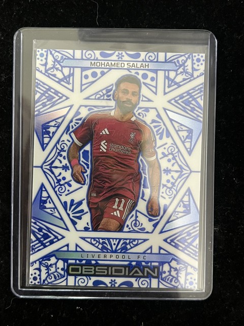 Mohamed Salah 2025-26 Panini Obsidian Soccer Base Talavera /8 Liverpool