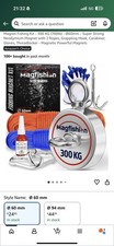 Magfishion Magnet Fishing Kit - 700Lb Strong Neodymium Magnet, 20M Rope, Gloves