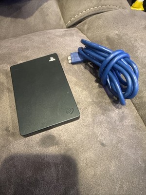 Seagate External Game Drive For PlayStation 2TB Micro USB-B to USB-A HDD SRD00F1