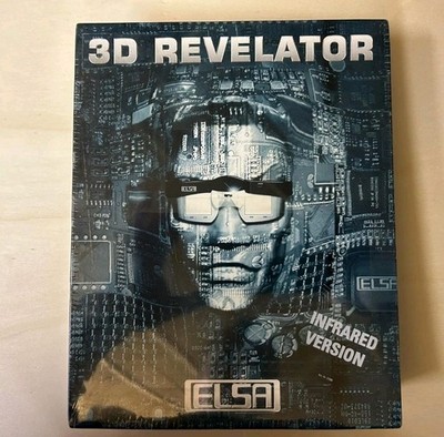 ELSA 3D Revelator, einer 3D-Shutterbrille NEU VERSIEGELT
