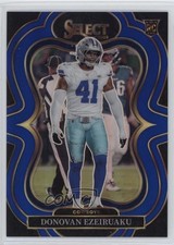 2025 Panini Select Suite Level Blue Prizm /99 Donovan Ezeiruaku #397 v1x