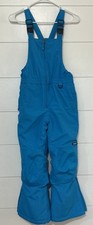Lands End Kids Squall Waterproof Iron Knees Size 8 Bib Snow Pants MINT Cond