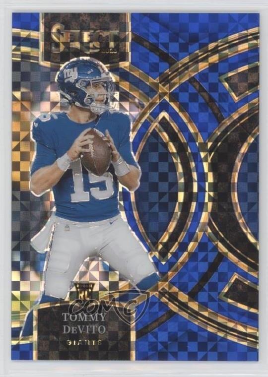 2023 Panini Select Premier Level Blue Prizm /149 Tommy DeVito #102 1t5