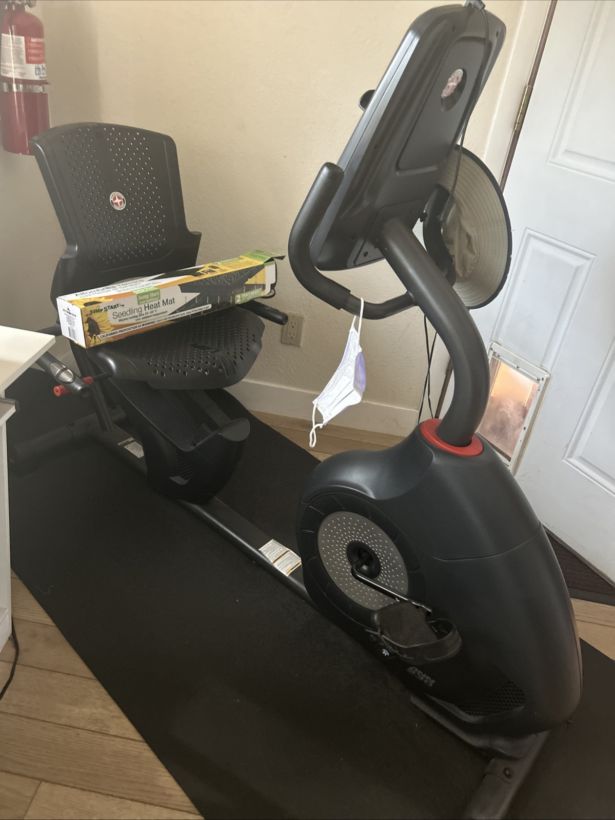 Schwinn 130 Upright Exercise Bike - Gray (100512)