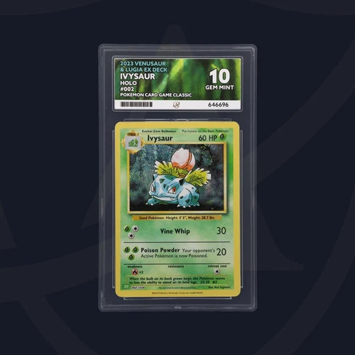 ACE 10 Ivysaur 002/034 CLC Classic Collection Holo Pokemon Card - NOT PSA