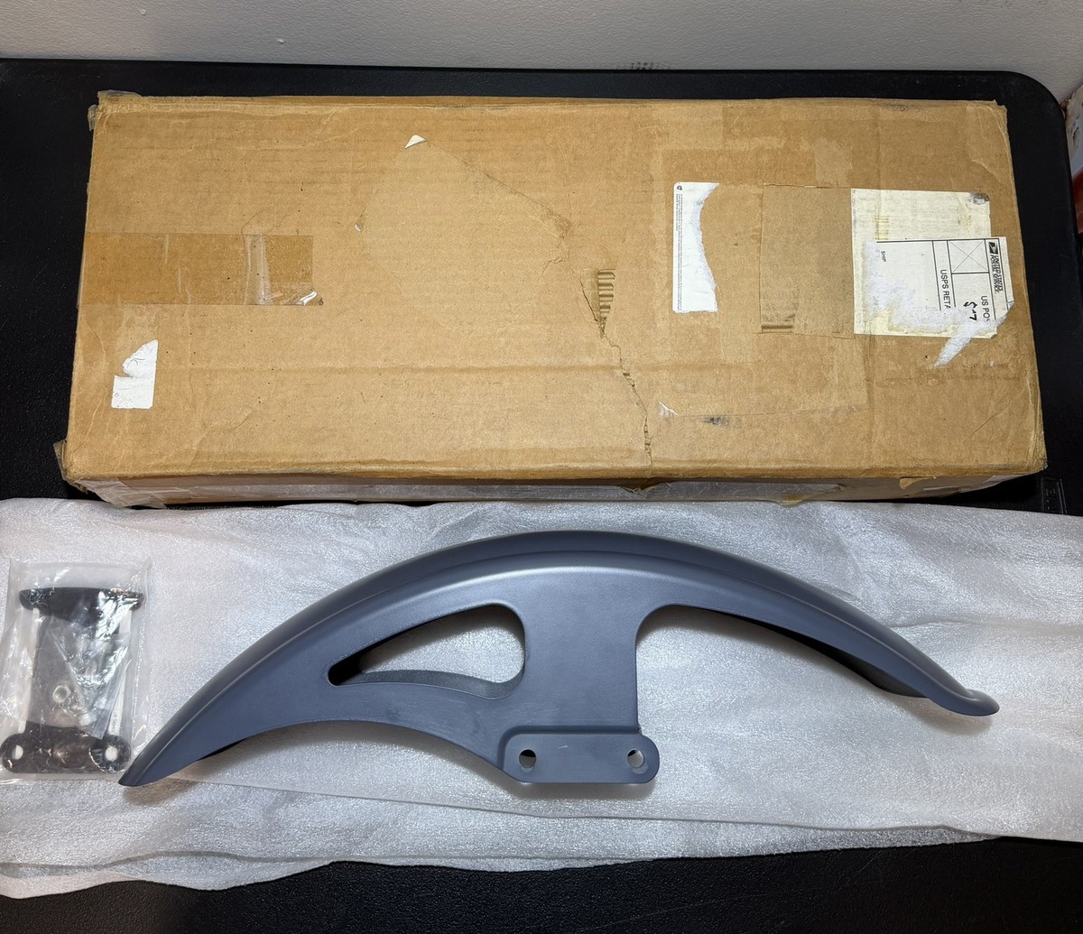 NOS Harley Davidson Front Cafe Fender Primed Fit to 88 ~ Later XL