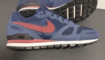 Nike Air Waffle Trainer (Mens Size 9.5) Navy/Burgundy Excellent Condition