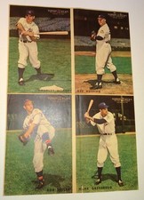 NY Sunday News (9/30/45) Color Insert HANK GREENBERG Bob Feller RUFFING Keller