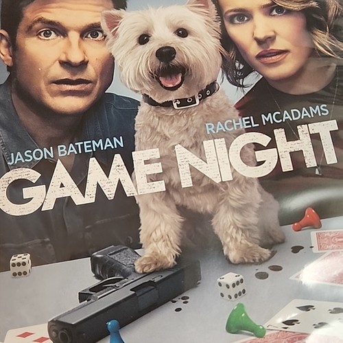 Game Night (DVD, 2018) Warner Brothers Jason Bateman Rachel McAdams VG 076 - Picture 3 of 11