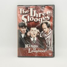 The Three Stooges: Kings of Laughter DVD 2000 Larry Curly Moe Comedy NEW SEALED