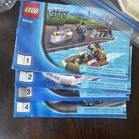 LEGO CITY #60045: Police Patrol | Mostly Complete | Sold As Is | Free Shipping!!