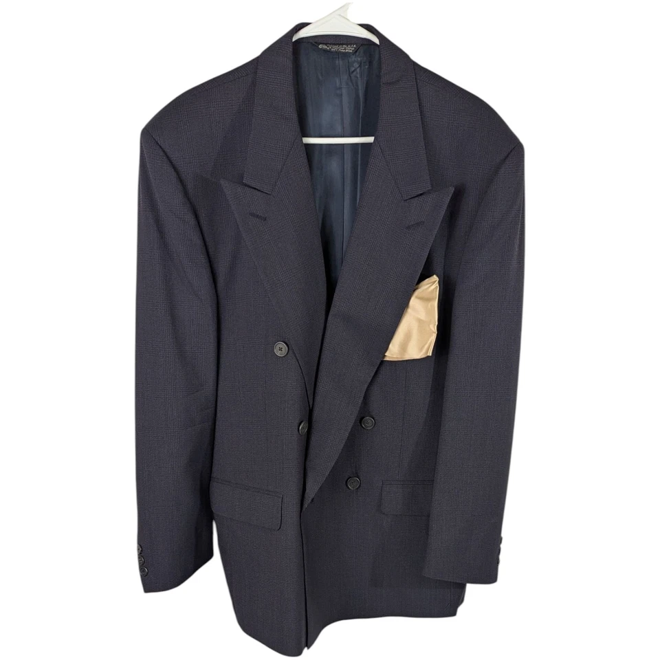 Christian Dior Monsieur Gray Wool Suit 2 Piece Suit( Size Top Medium 36x30.5) - Image 4 of 4