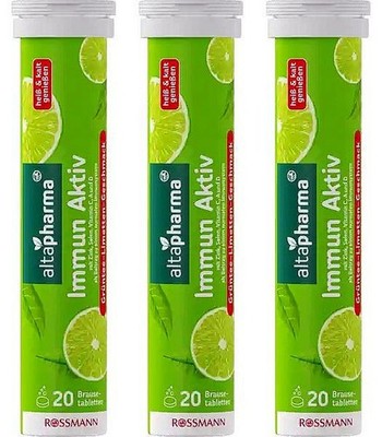60 Immun Aktiv Brausetabletten Vitamine A-C-D + Zink + Selen stärkt lmmunsystem