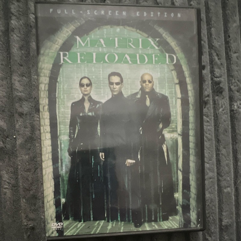 Matrix Reloaded Full Screen Edition DVD - Keanu Reeves, Carrie-Anne Moss