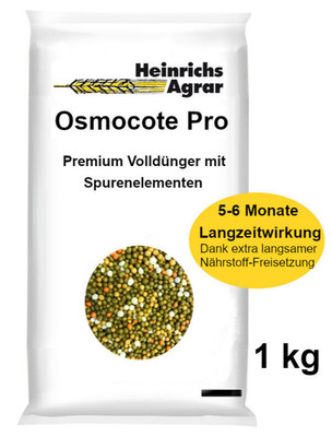 1 kg Osmocote Pro 5-6 Monate Langzeitdünger Pflanzendünger NPK + Spurenelemente 