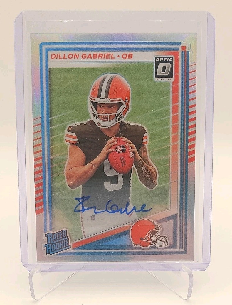 2025 Donruss Optic Preview Holo Dillon Gabriel Rated Rookie #316 (RC) Autograph 