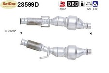 ✅ Katalysator Peugeot 206 SW, 2.0 HDi, 66kW, Euro 3