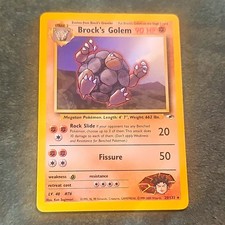 Wizards of the Coast Brock's Golem 20/132 Gym Heroes EN Rare 90HP 1999 on eBay