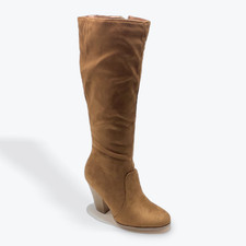 Women's Faux Suede Knee High Boots