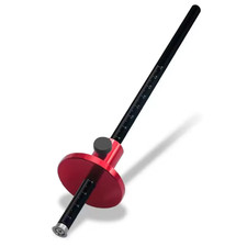 Wheel Marking Gauge Woodworking Marking Scriber Solid Metal Bar Wood Scribe New