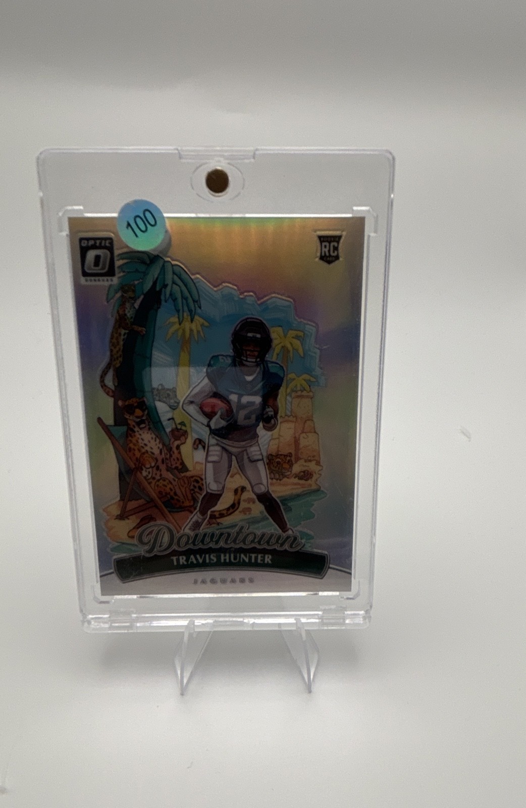 2025 Panini Donruss Optic - Downtown Travis Hunter #13 (RC)
