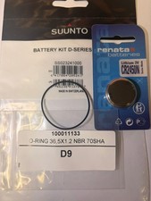Kit batteria Suunto per computer subacqueo D9 - batteria + o-ring Suunto D9