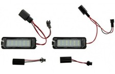 MTR 2x Kennzeichenleuchte 12220436/2x für VW GOLF 7 5G1 BQ1 BE1 BE2 POLO 5 6R1 6