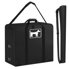 SIRUITON Thick 600D Dog Playpen Storage Bag Fits 24" H 8 Panels 9 Stakes ...