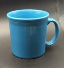 RETIRED Fiesta Peacock Blue Java Handle Coffee/Tea Fiestaware Mug