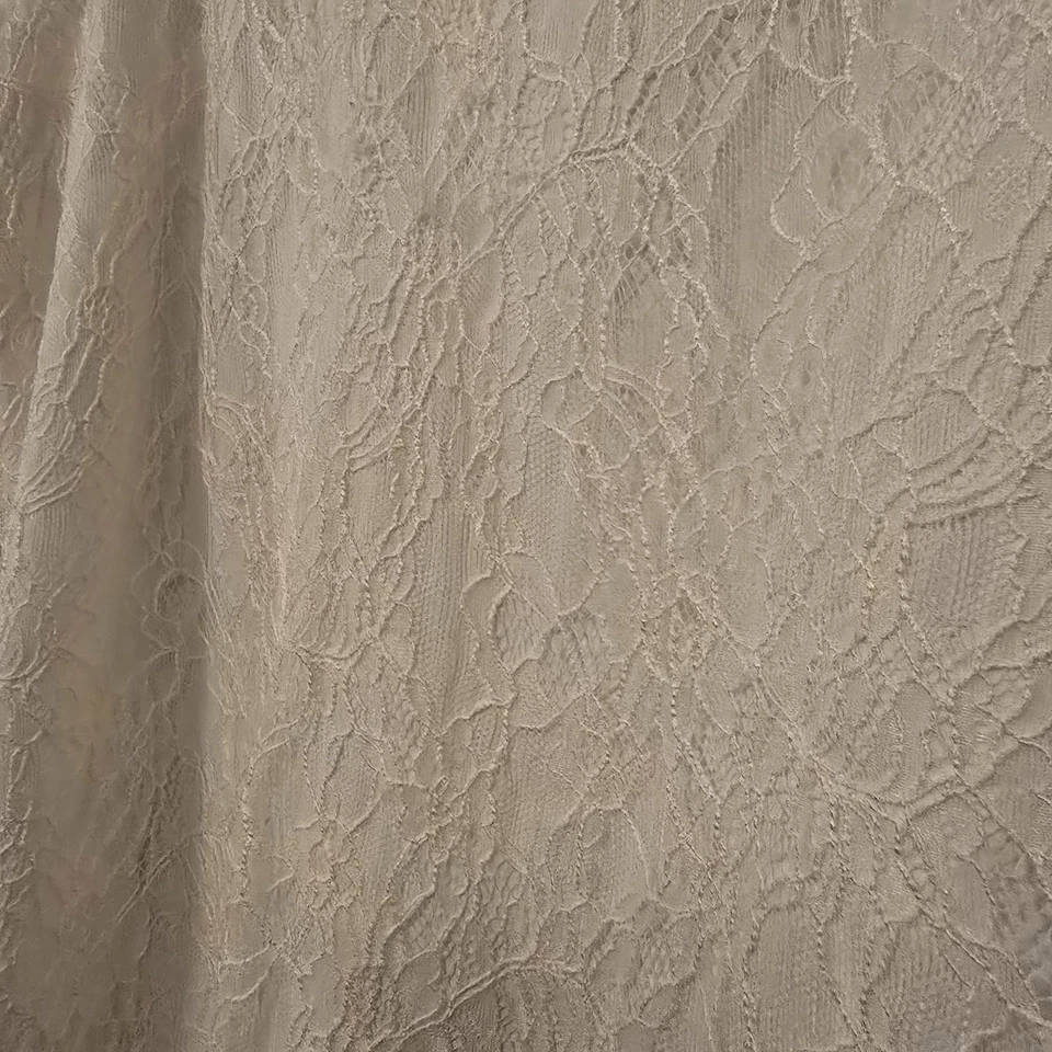 Isaac Mizrahi Live! Цветочный кружева цветок блузка туника слоновой кости кремовый Bell рукав SZ 8 - Изображение 4 из 4