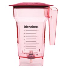 Blendtec 40-619-62 FourSide&shy;&trade; 75 oz. Red Copolyester Blender Jar