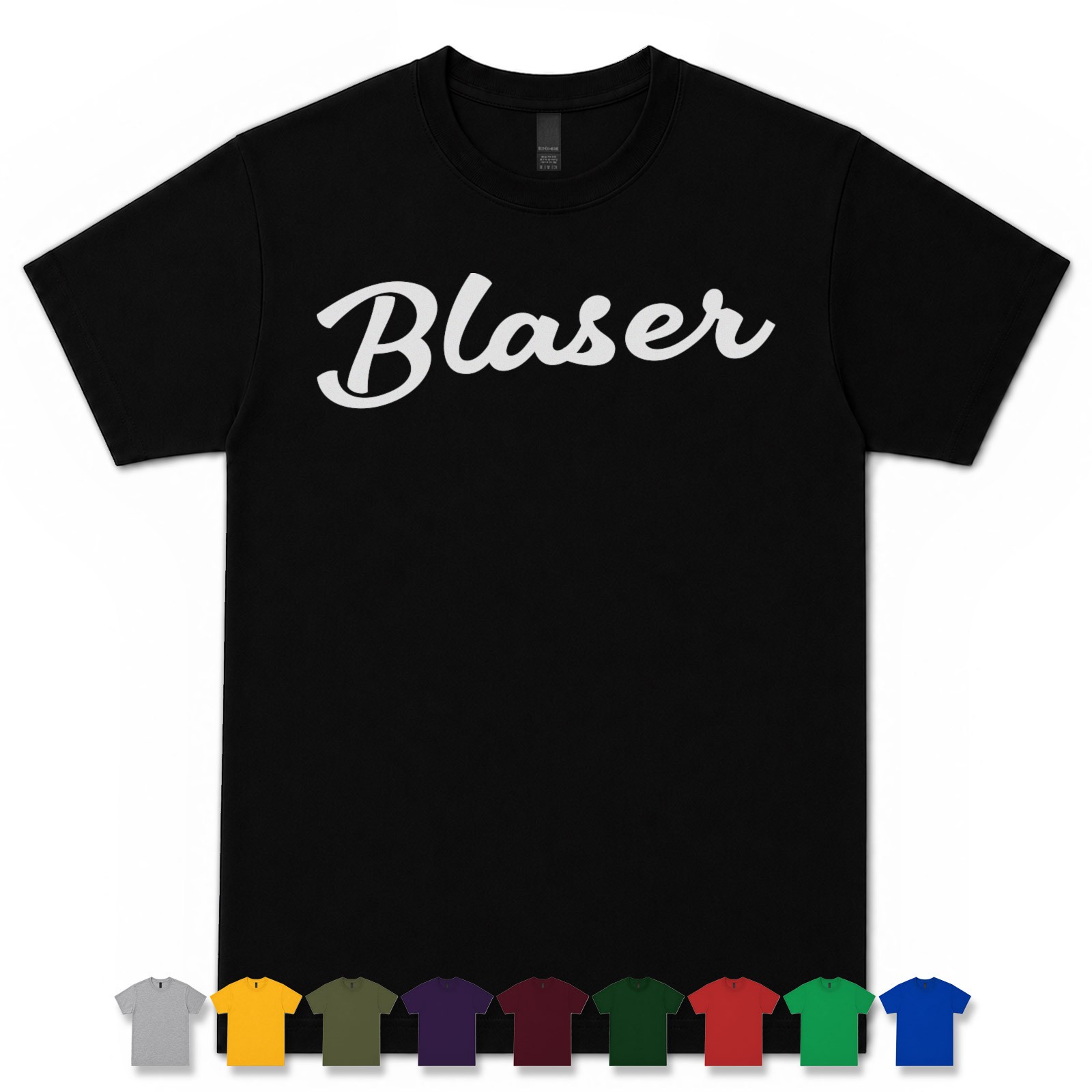 CAMISETA BLASER RETRO SCRIPT PRESTON EE. UU.