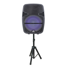 Portable Bluetooth Party Speaker with Disco Light  Stand