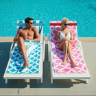 4 Pack Towel Bands, Flexible and Strong Beach Towel Holder, Lightweight and Easy 726084512788