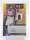 KYRIE IRVING 2021-22 SELECT GAME-WORN PATCH AUTO GOLD /10 #AM-KIV NETS Q2036
