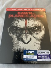 Dawn Of The Planet Of The Apes Steelbook Blu-Ray, 2016 Brand New Sealed