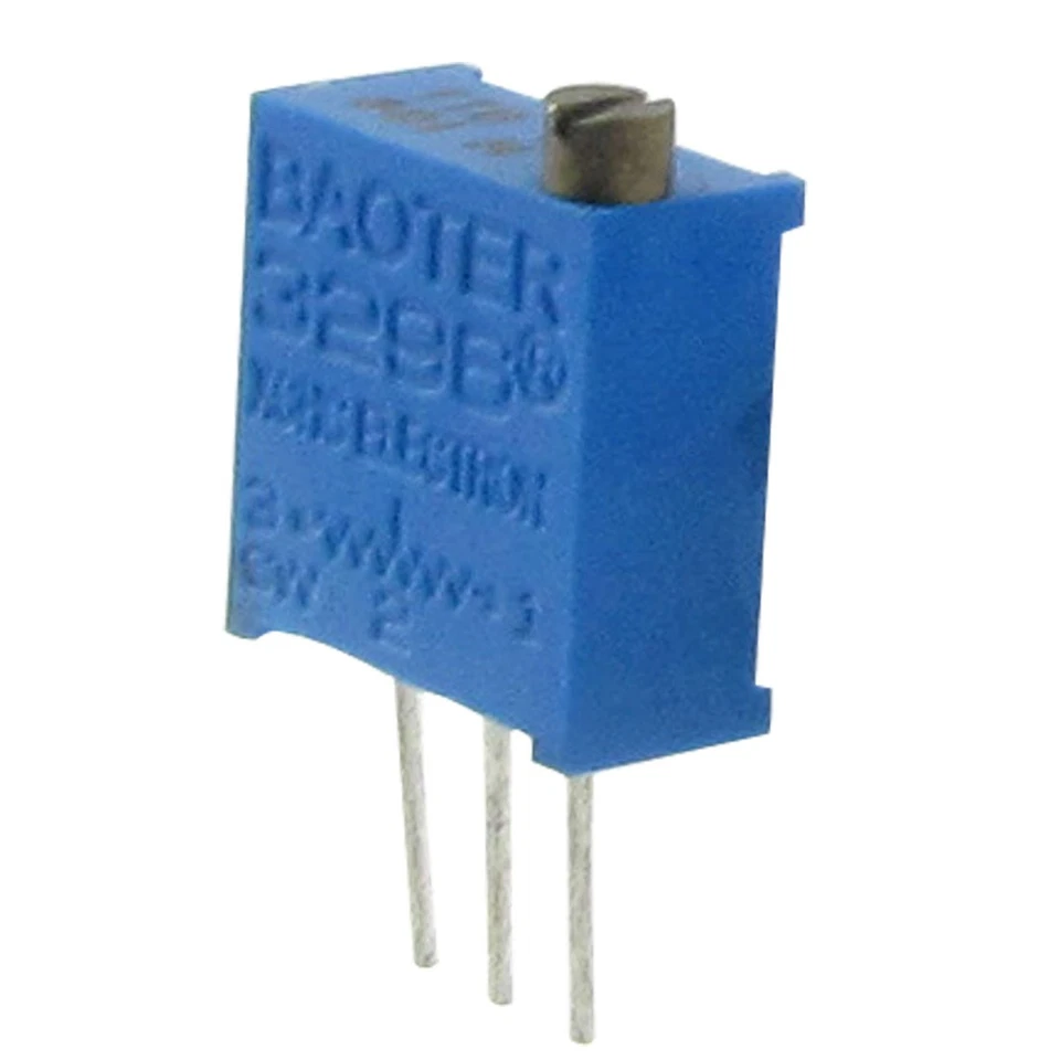 5 Pcs 100K Ohm 3296 Quadrat Cermet Trimmer Topf Potentiometer - Bild 1 von 1