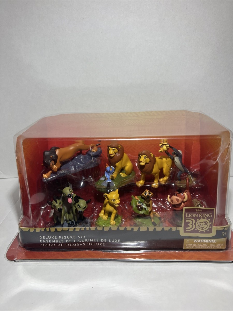 Disney Parks The Lion King 30th Anniversary Deluxe Figure Set | eBay