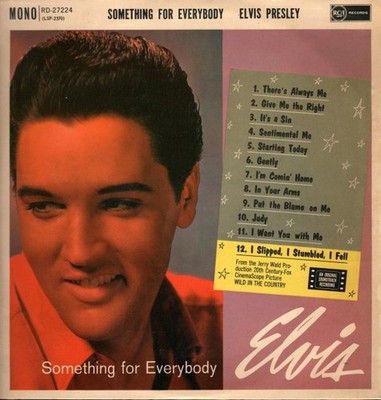 Elvis Presley - Something For Everybody - Used Vinyl Record - E1177z