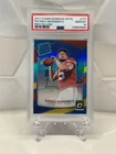 2017 Panini Donruss Optic Rated Rookie Patrick Mahomes II #177 Red Yellow PSA 10