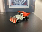Matchbox Lesney Scammell Snow Plough Truck #16 Orange/Gray Nice!