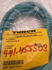 NEW Turck WSCD WSCD 440-3M U-77843 M12 Industrial Ethernet Cordset 3m