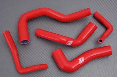 Kit Durites de Radiateur Eau Rouge Pour YAMAHA MT09 MT-09 2014-2016 - Photo 1/2