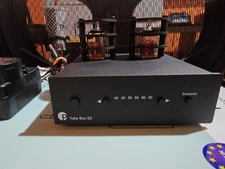 Pro-Ject Tube Box S2  MM/MC Phono Preamplifier (Black)