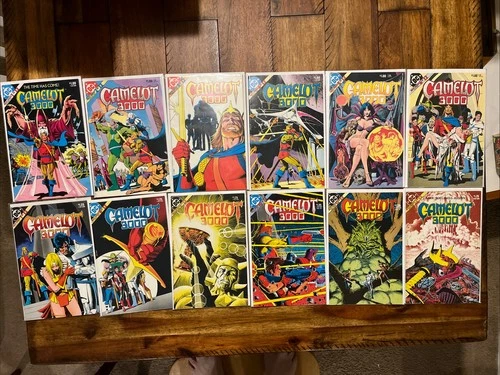 CAMELOT 3000 1-12 Full set Barr Bolland VF/Ff DC 1982