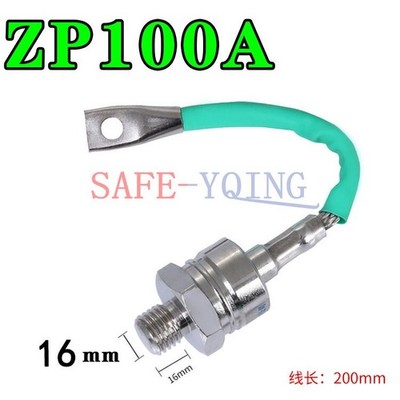Spiral Type Power Stud Rectifying   Diode Thread ZP100A 1600V reverse *ll