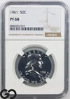 1961 Franklin Half Dollar Proof NGC PF 68 ** High Grade Premium Quality!