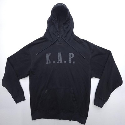 All American Roughneck KAP Hoodie Mens XL Black Workwear Pullover Sweatshirt USA