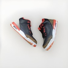 Air Jordan 3 Retro (GS) Black Team Orange-Kum...